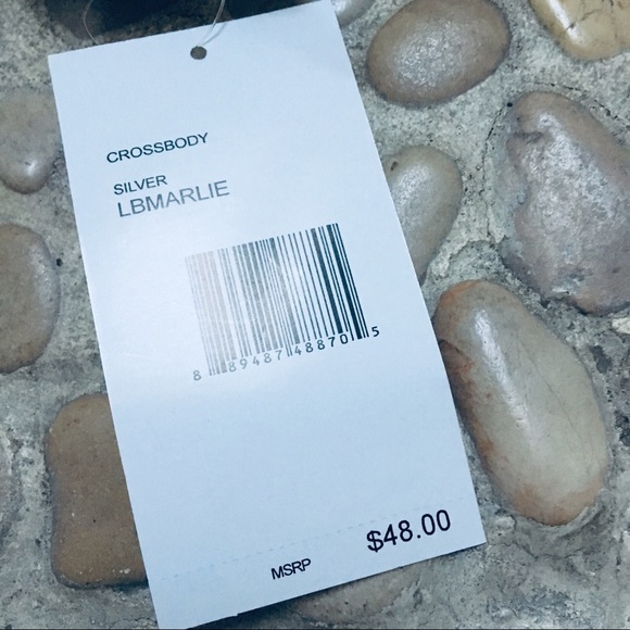 NWT Betsey Johnson Margie Bear Silver Crossbody - Picture 3 of 6